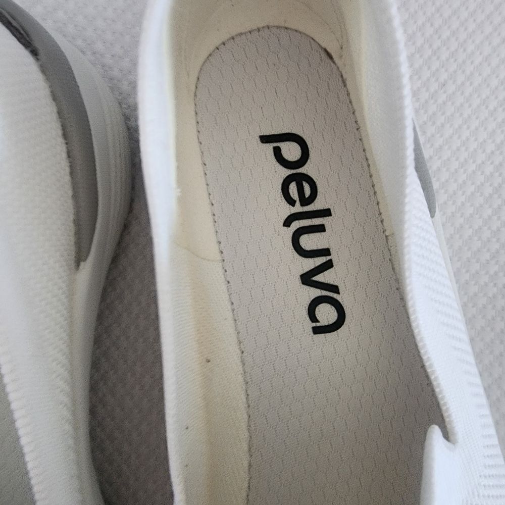 Peluva White Slip-On Toe Loafers - Picture 2 of 13
